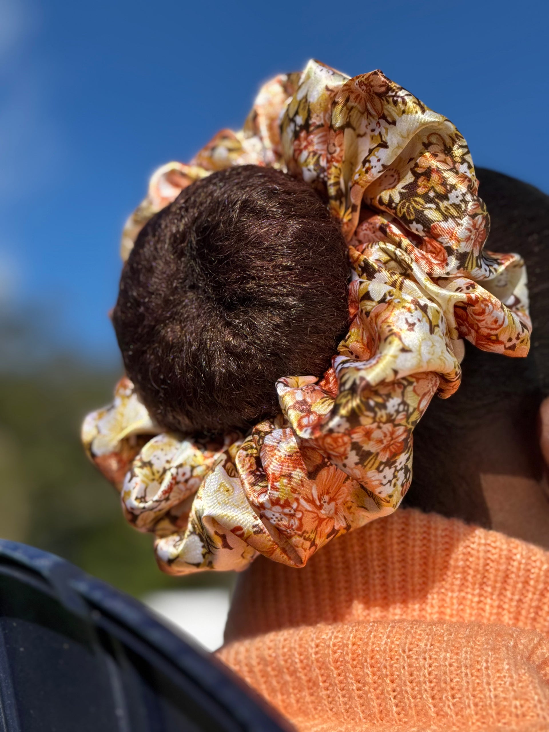 Naclansa Beauty & Co XXL Satin Scrunchies | Jumbo Scrunchies