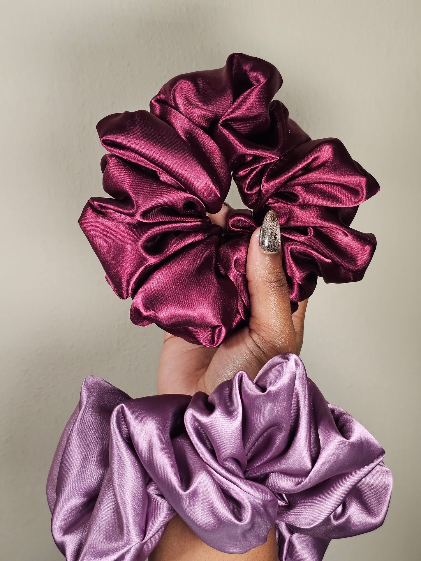 Naclansa Beauty & Co XXL Satin Scrunchies | Jumbo Scrunchies 