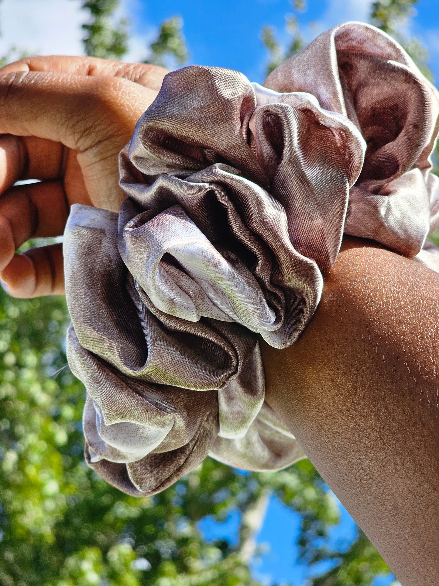 Naclansa Beauty & Co XXL Satin Scrunchies | Jumbo Scrunchies 