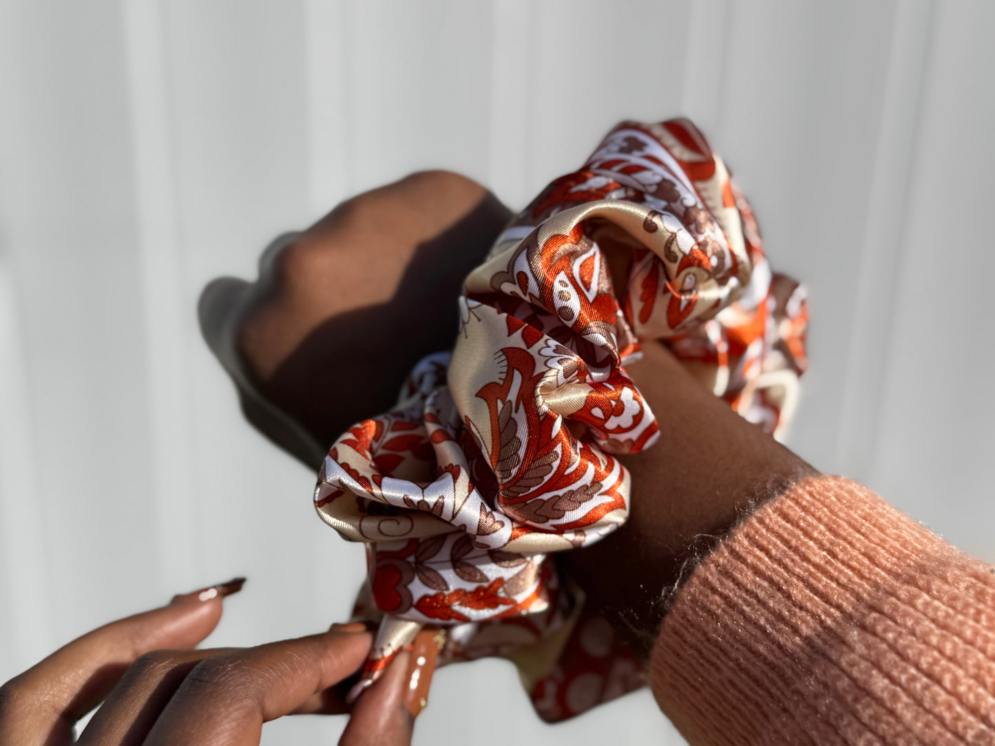 Naclansa Beauty & Co XXL Satin Scrunchies | Jumbo Scrunchies 