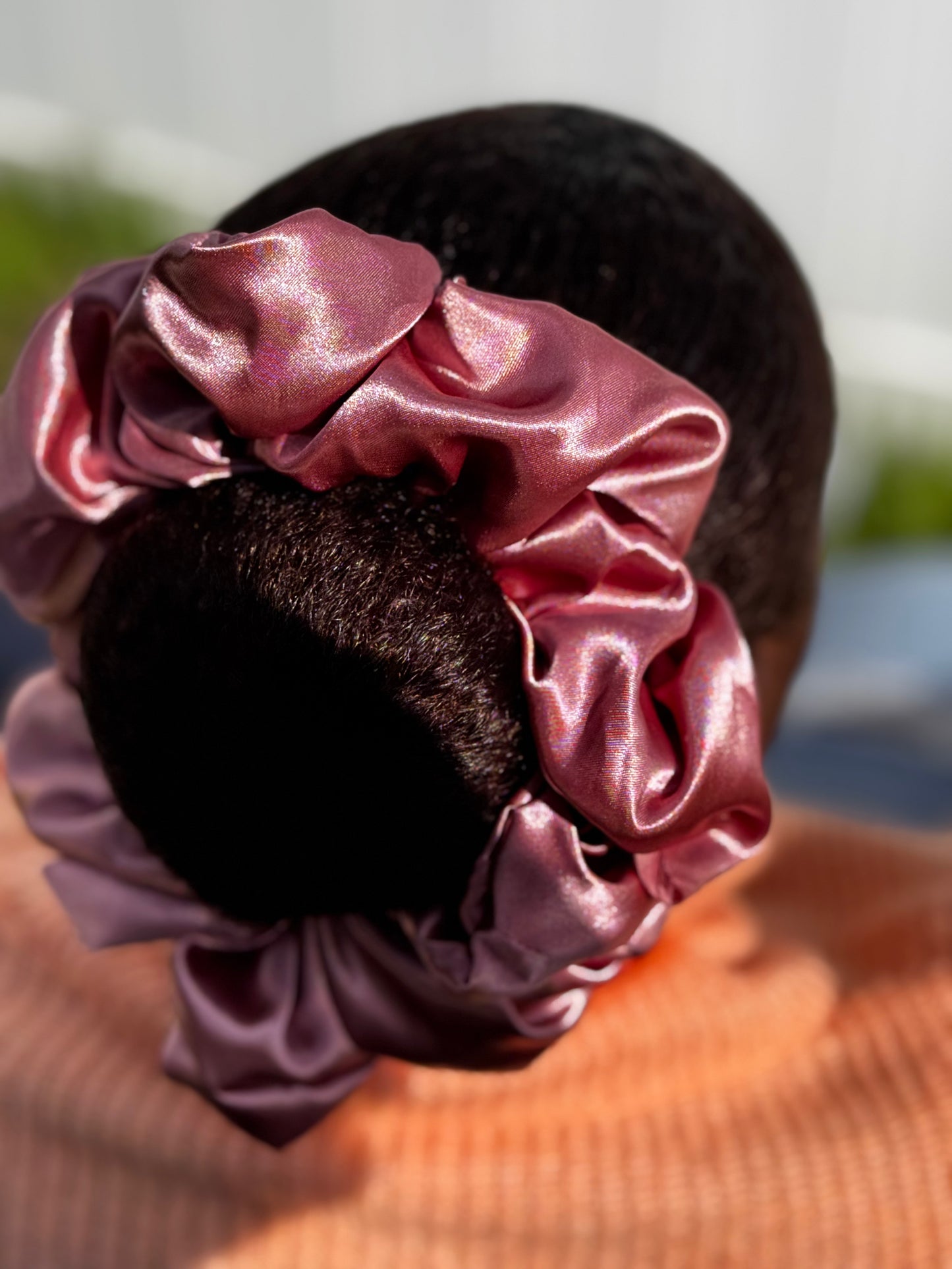 Naclansa Beauty & Co XXL Satin Scrunchies | Jumbo Scrunchies 