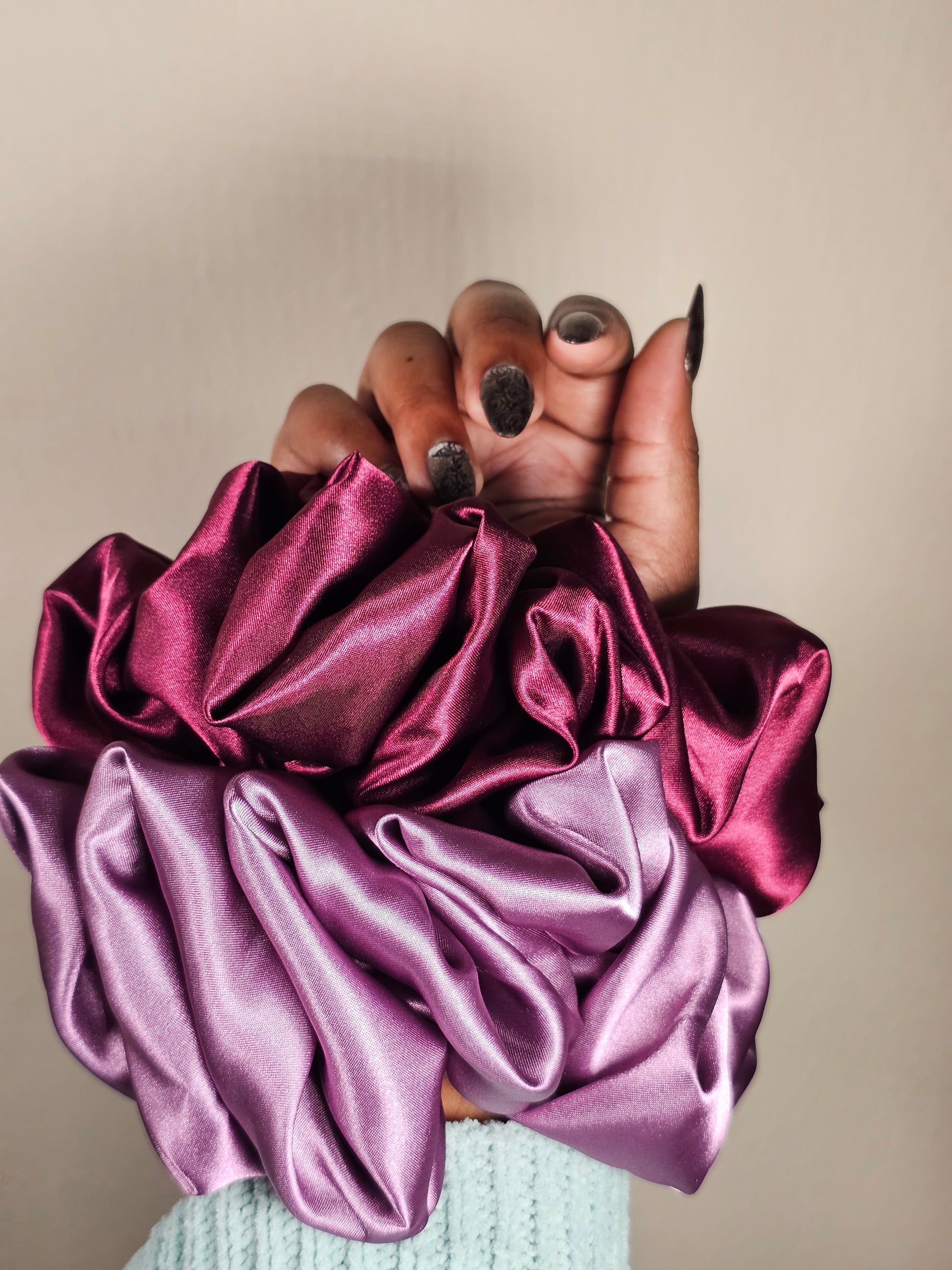 Naclansa Beauty & Co XXL Satin Scrunchies | Jumbo Scrunchies 