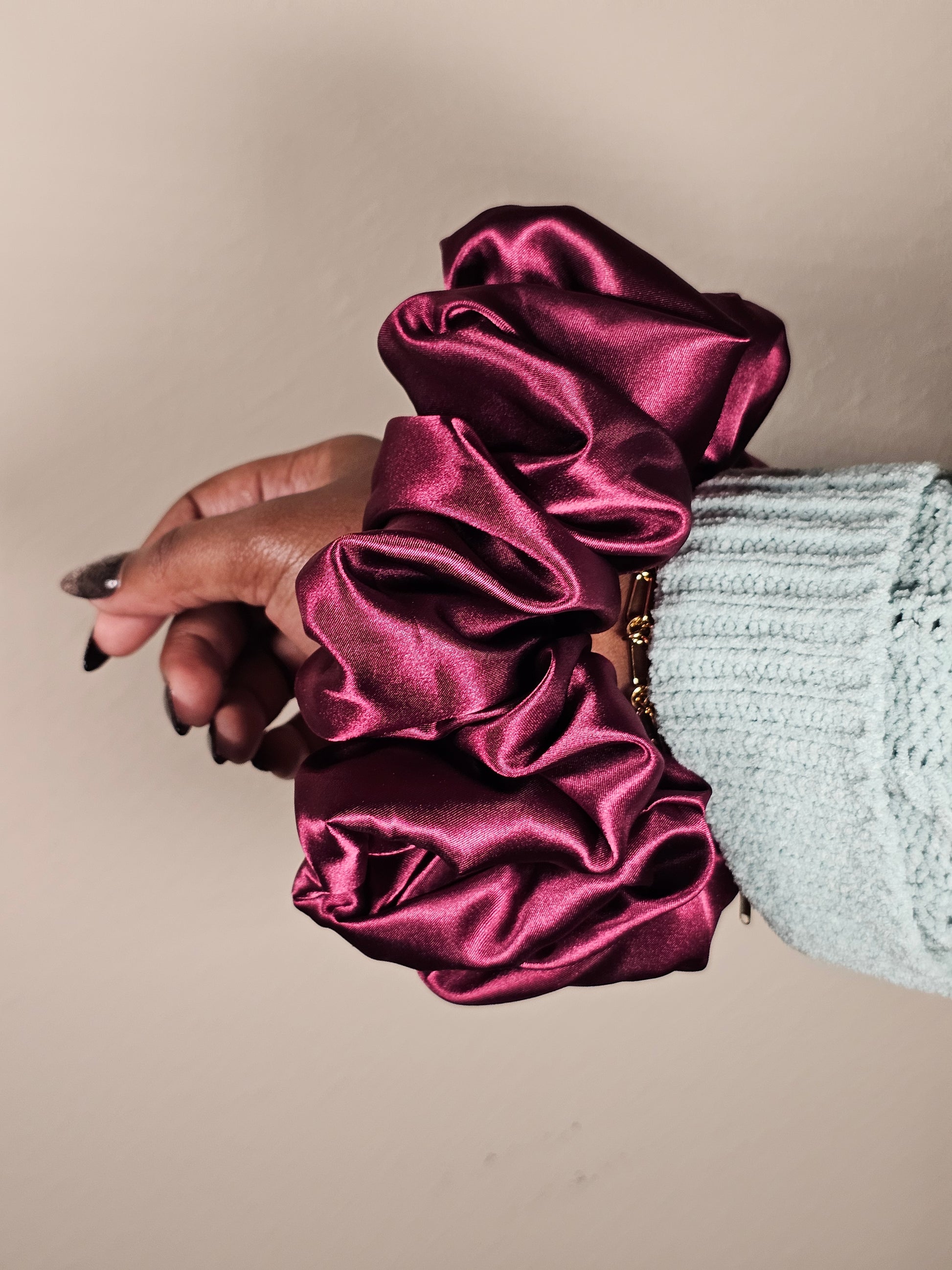 Naclansa Beauty & Co XXL Satin Scrunchies | Jumbo Scrunchies 